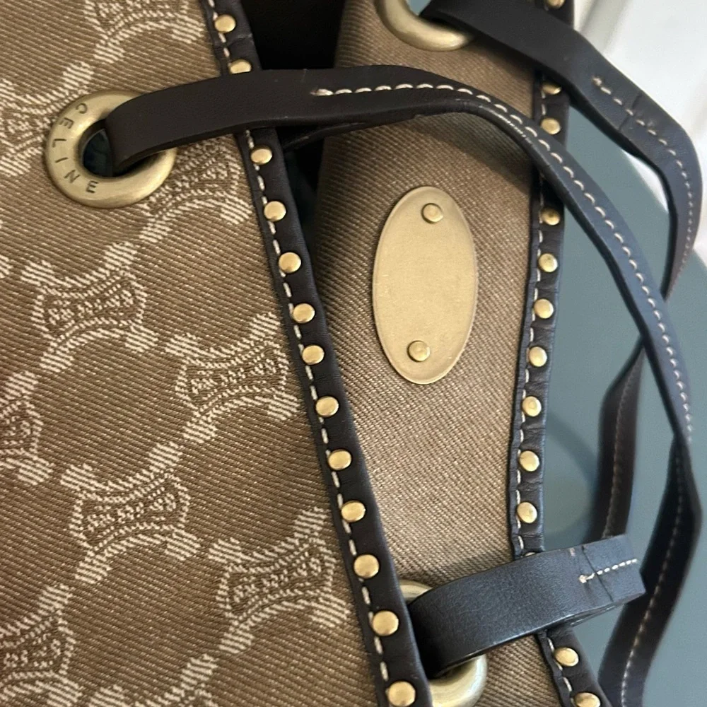 Celine Macadam Canvas Tote - Rare Bag with COA - Picture 11 of 14